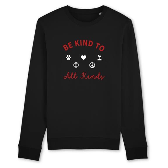 Sweatshirt Be Kind Black 3