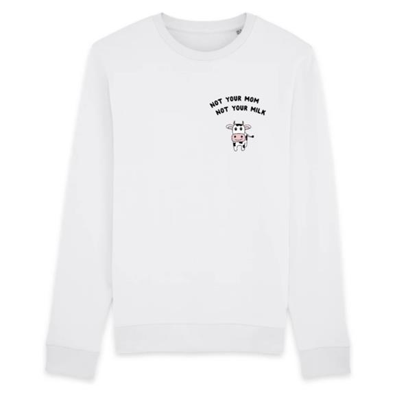Sweatshirt Not Your Mom White 4