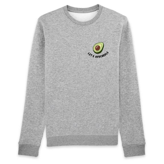 Sweatshirt Let's Avocuddle Grey 3
