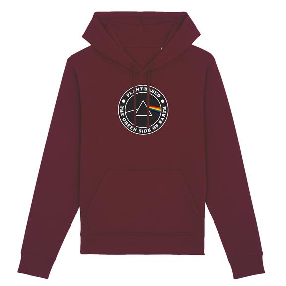 The Green Side Of Earth - Hoodie Bordeaux 1