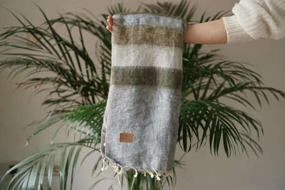 Tansu Scarf | Forest Shades | Cotton Blend 1