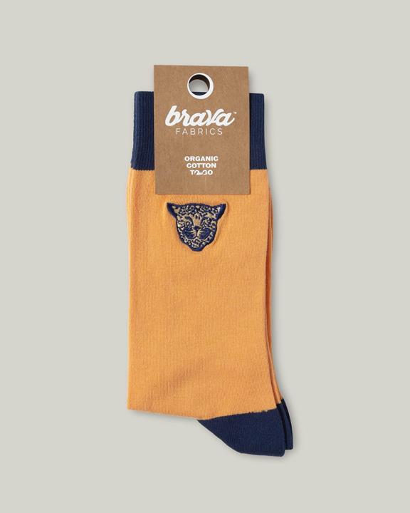 Socks Lion Orange 1