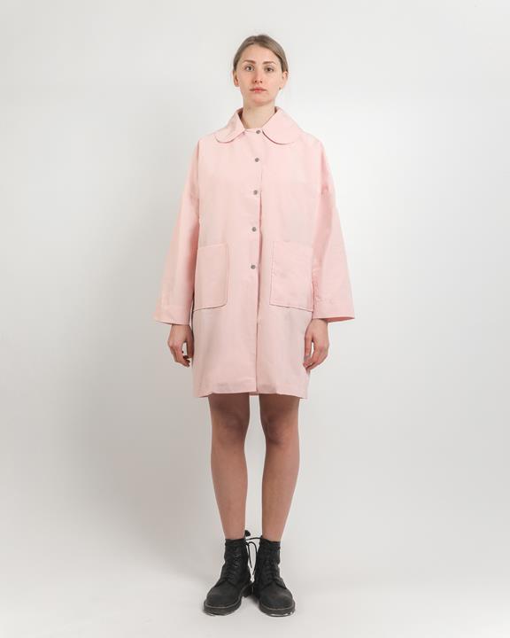 Rain Coat Latte Pink 1