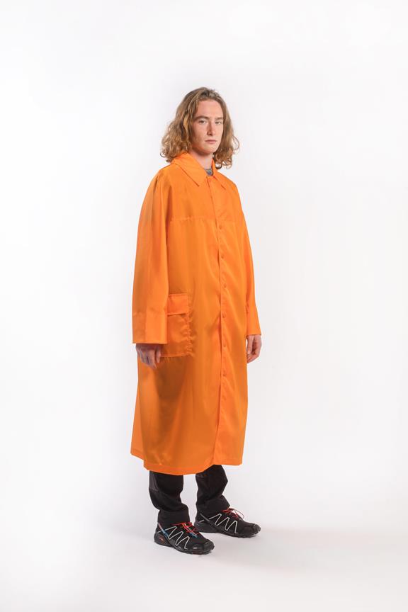 Rain Coat Orange 2
