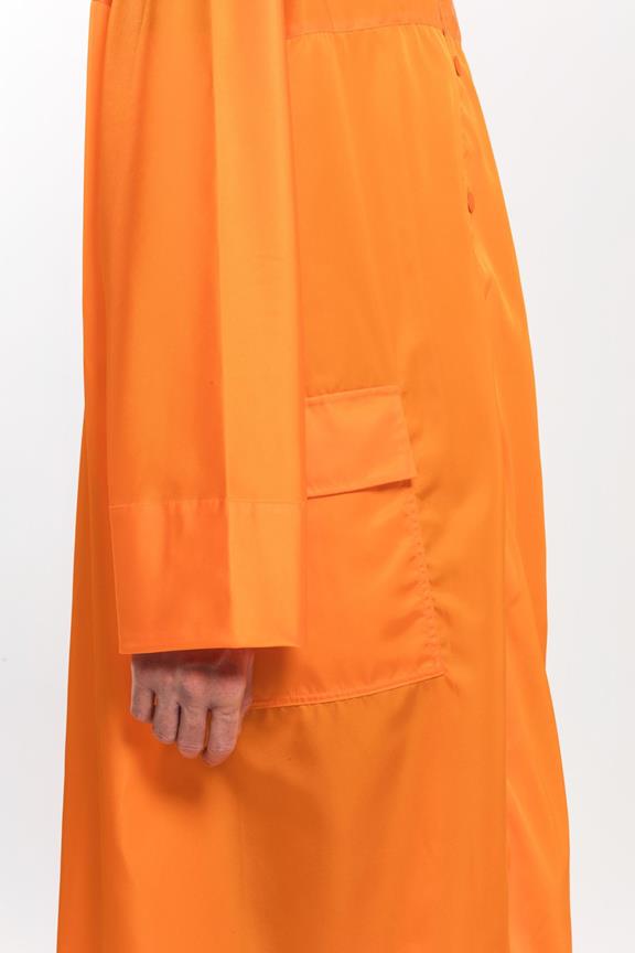 Rain Coat Orange 4