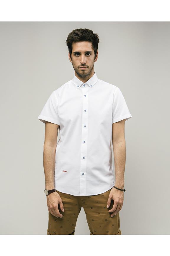Shirt Mix Linen Santorini White 7