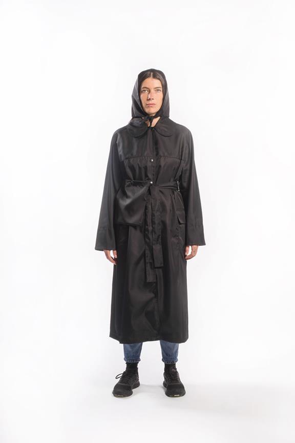 Rain Coat Black 3