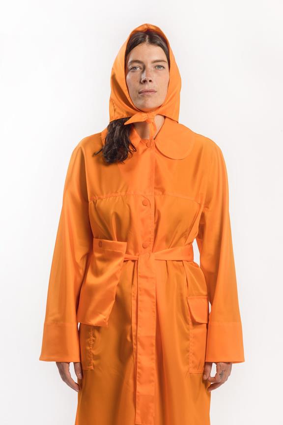 Rain Coat Orange 1