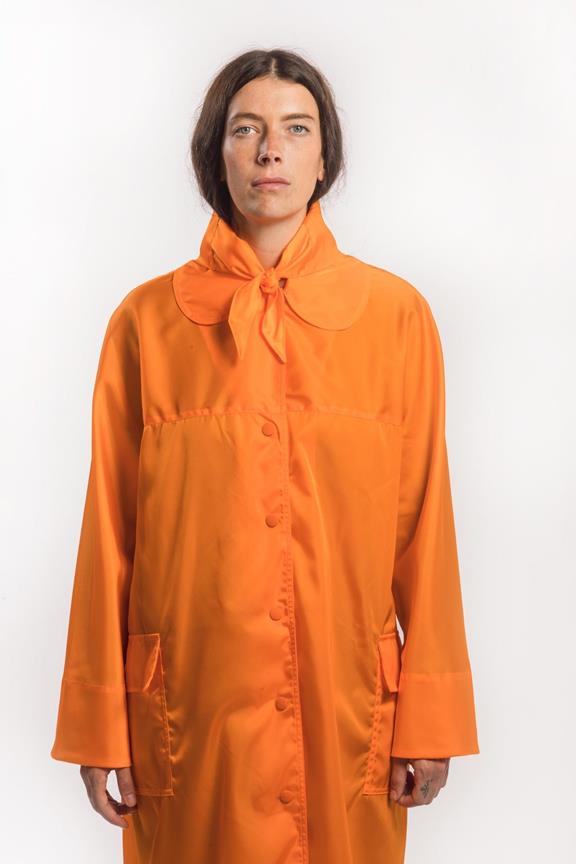 Rain Coat Orange 3