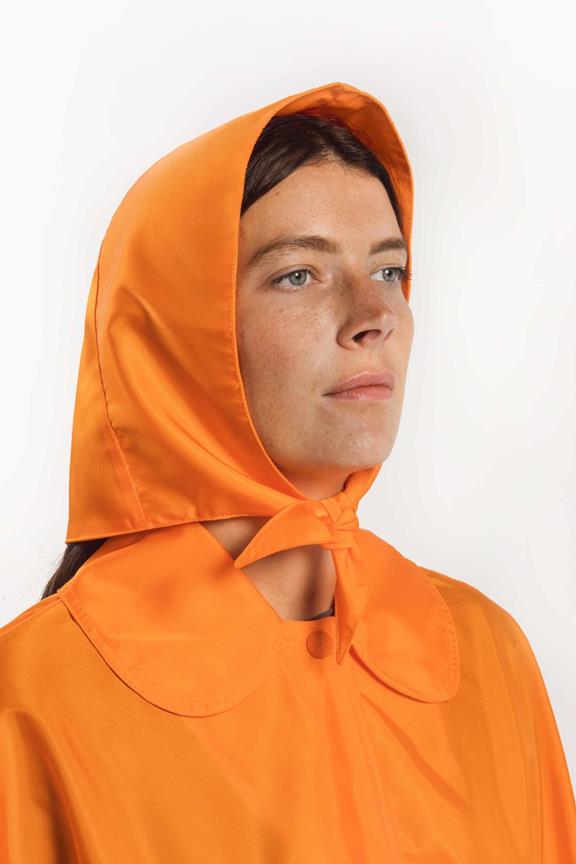 Rain Coat Orange 6