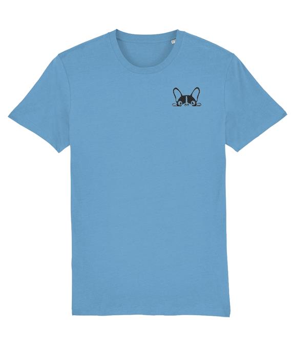 Bulldog T-Shirt Unisex - Azur 1