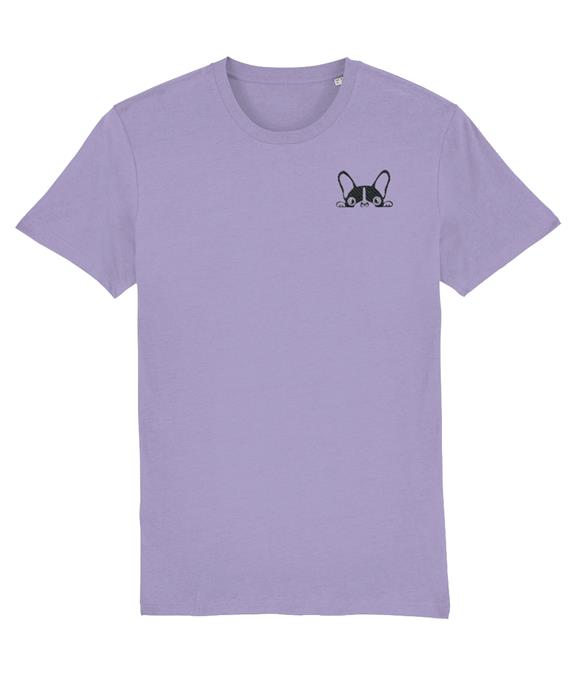 Bulldog T-Shirt Unisex - Lavendel 1