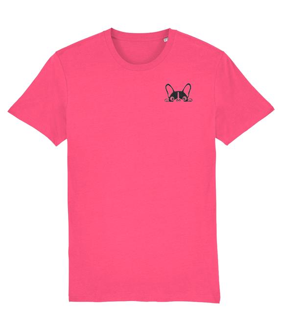Bulldog T-Shirt Unisex - Pink Punch 1