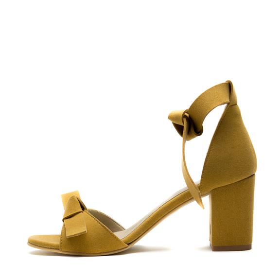 Heeled Sandals Estela Yellow 4