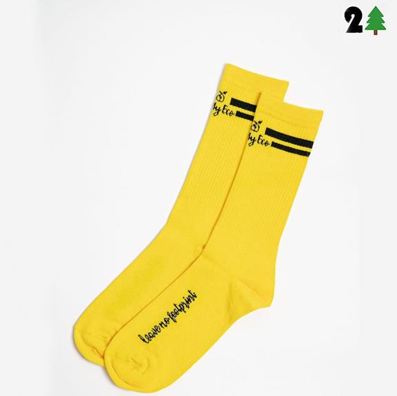 Socks 2-Pack Yellow & Purple 1