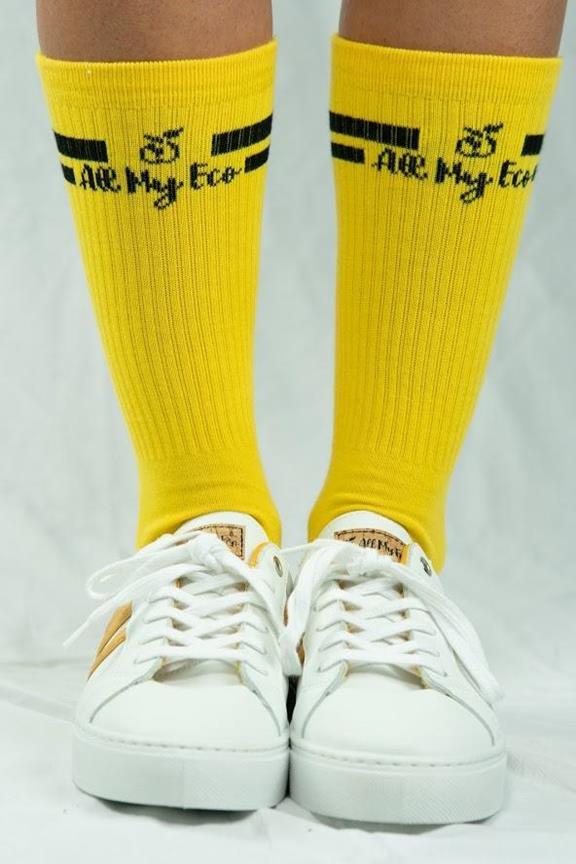 Socks All My Eco Yellow 4