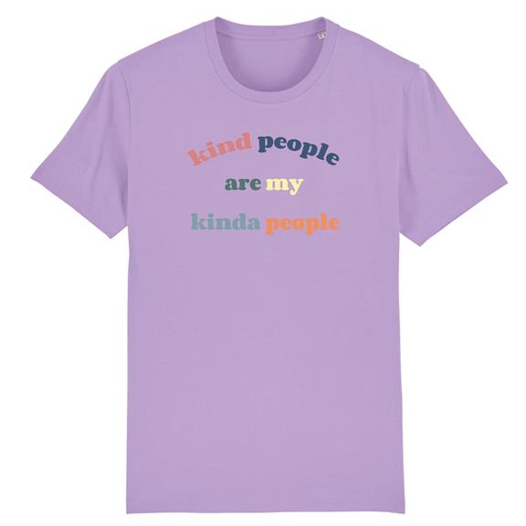 T-Shirt Kind People Are My Kinda People Lichtpaars 1