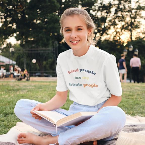 T-Shirt Kind People Are My Kinda People Rose Clair 3