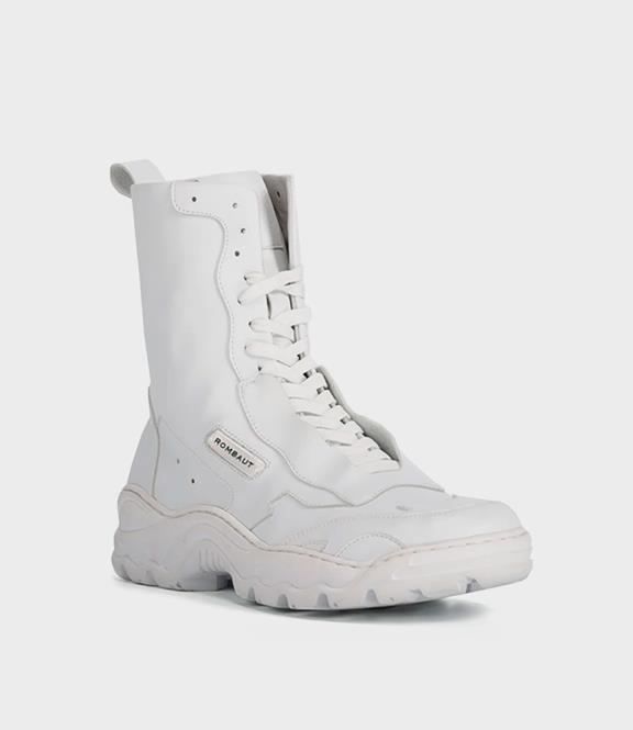 Sneakers Boccaccio Stiefel Weiß 2