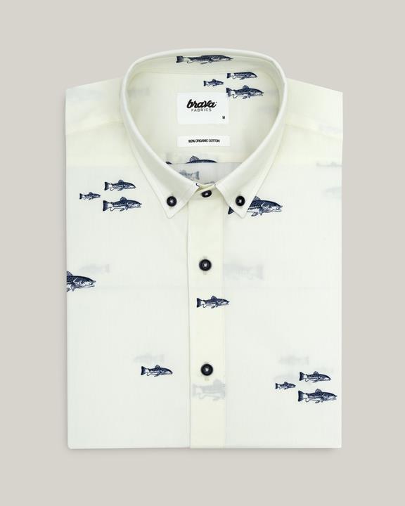 Shirt River Trout Off White 2