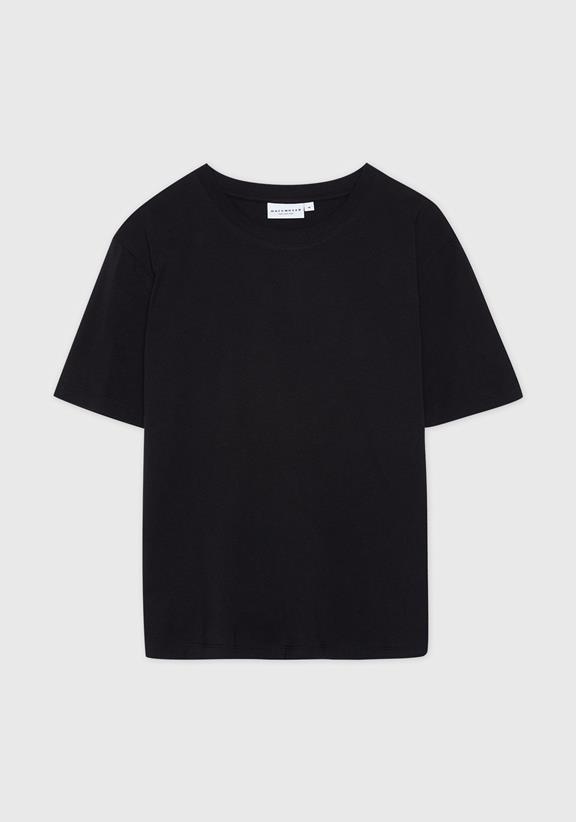 T-Shirt Blanko Schwarz 3