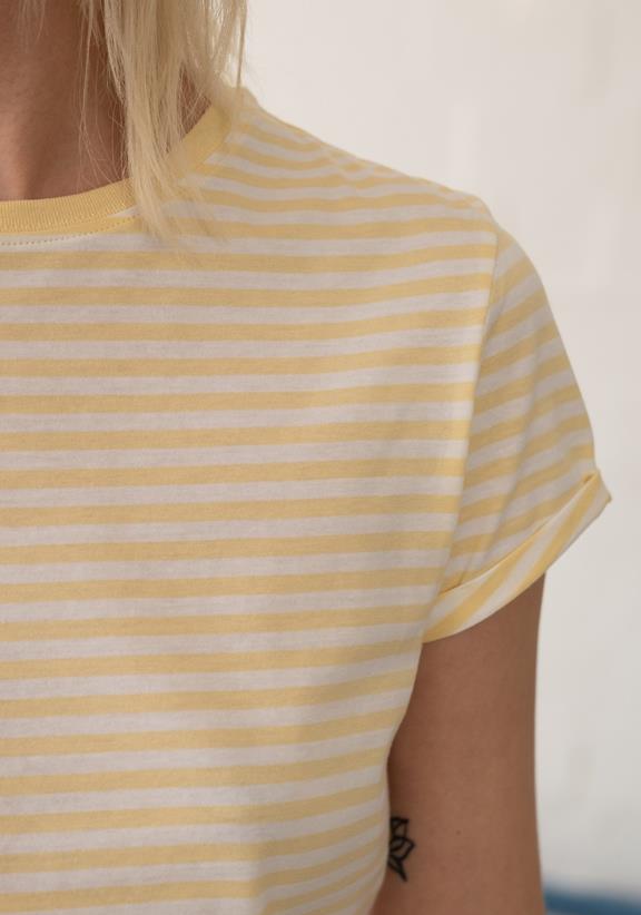 T-Shirt Blanko Light Yellow 7