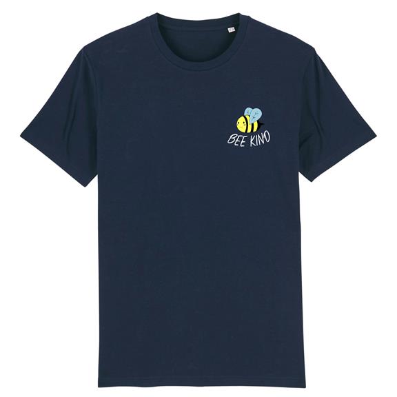 Bee Kind - Biologisch Katoen T-Shirt Navy 2