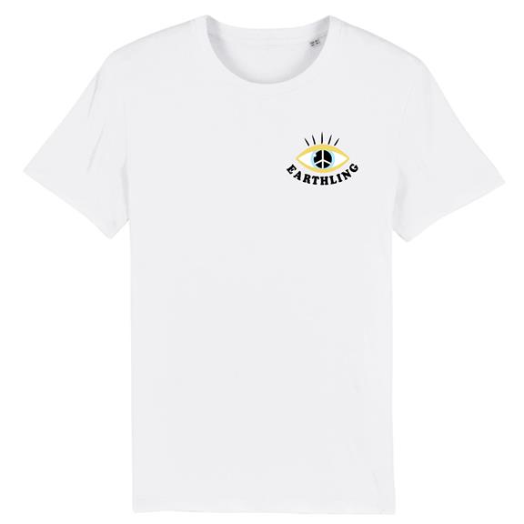 Earthling - Biologisch Katoen T-Shirt Wit 2