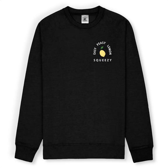Easy Peasy Lemon Squeezy - Unisex Sweatshirt Black 2
