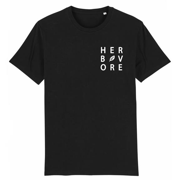 Herbivore - Biologisch Katoen T-Shirt Zwart 2