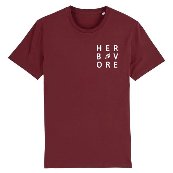 Herbivore - Biologisch Katoen T-Shirt Bordeaux 2