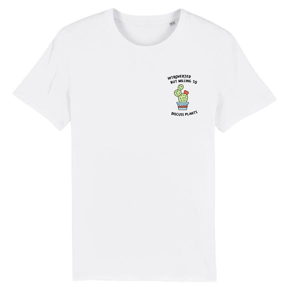 Introverted But Willing To Discuss Plants T-Shirt Wit 2