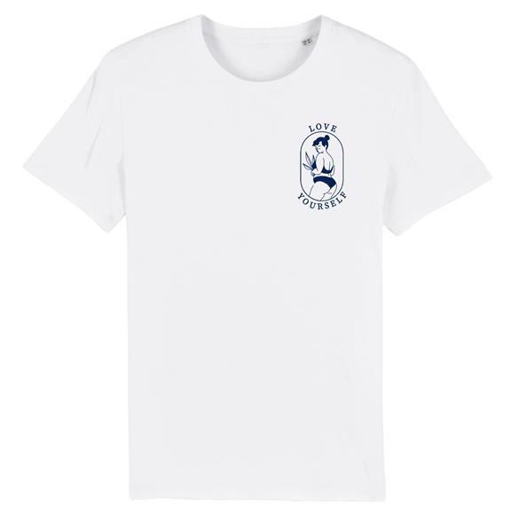 Love Yourself - Biologisch Katoen T-Shirt Wit 1