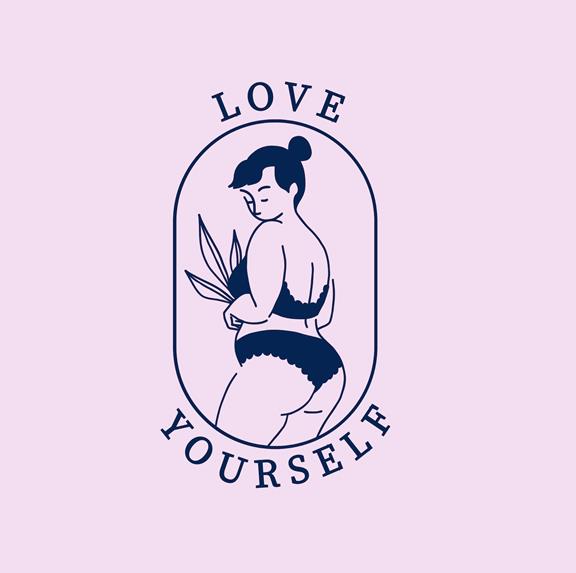 Love Yourself - Biologisch Katoen T-Shirt Wit 2