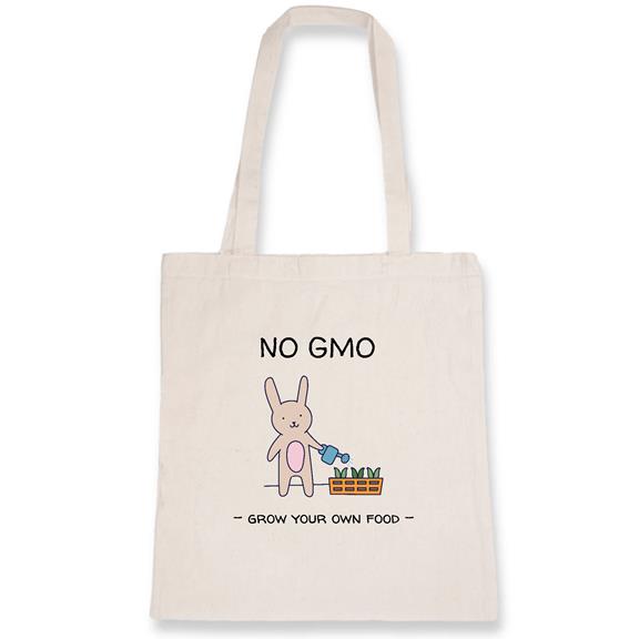 No Gmo - Organic Cotton Tote Bag 1