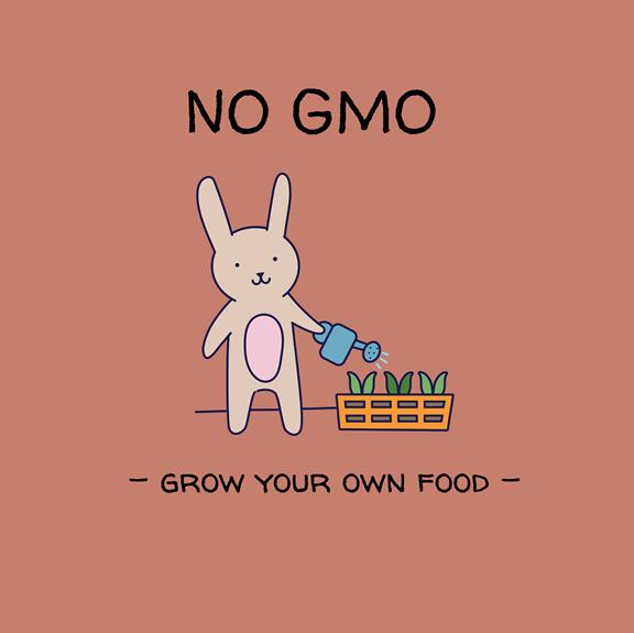 No Gmo - Organic Cotton Tote Bag 2