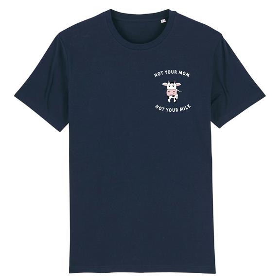 Not Your Mom Not Your Milk T-Shirt Navy 2