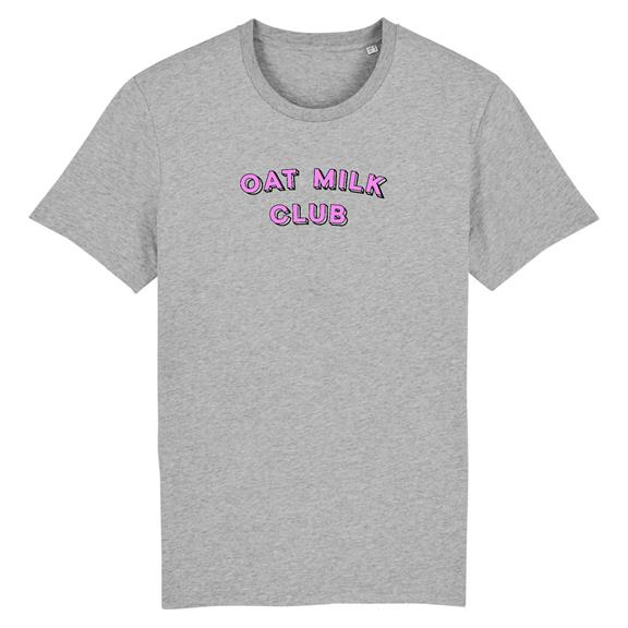 Oat Milk Club - Biologisch Katoen T-Shirt Grijs 2