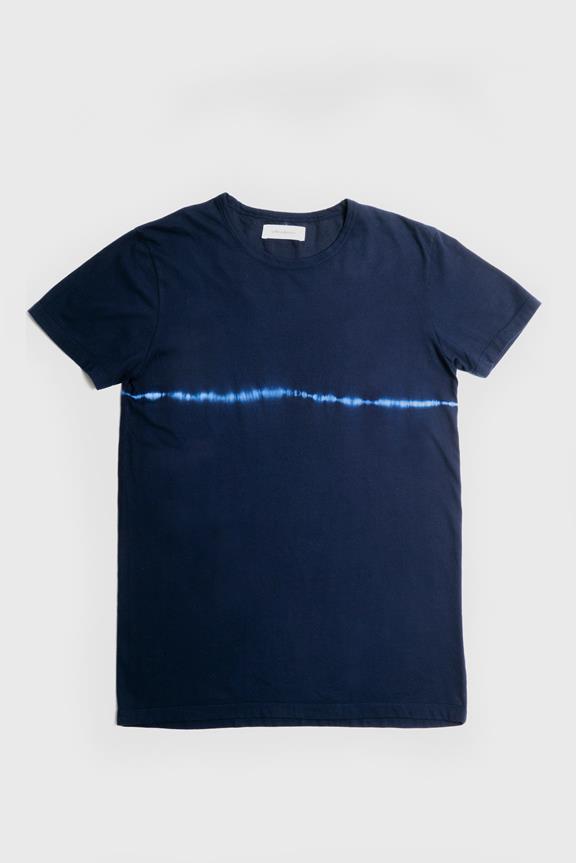 T-Shirt Tie-Dye Extra Donkerblauw 6