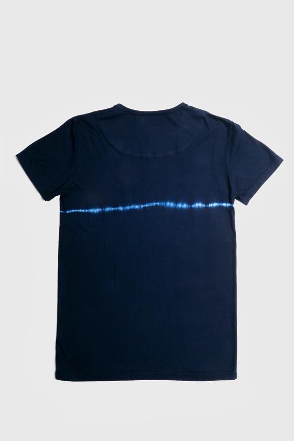 T-Shirt Tie-Dye Extra Donkerblauw 7