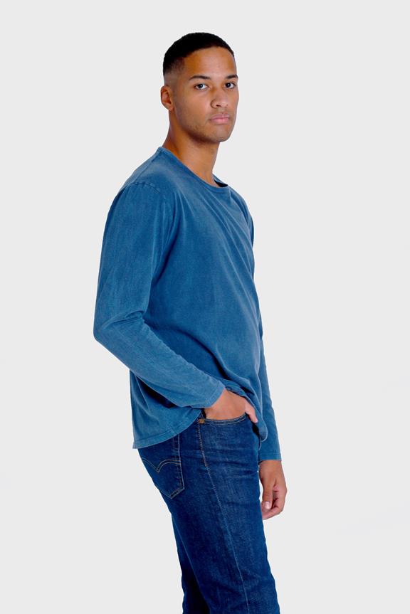 Long Sleeve T-Shirt Blue 1
