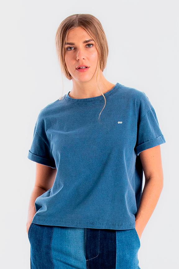 T-Shirt Infinite Blauw 2