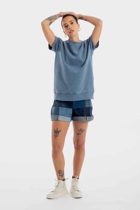 Shorts Recycled Blue 3
