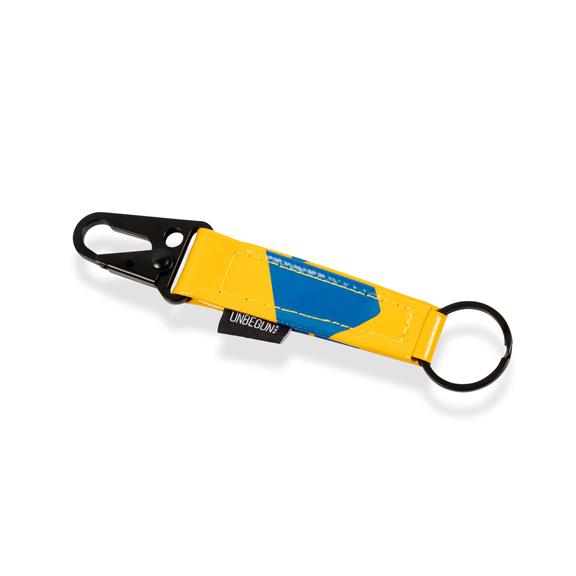 Keychain Boedelbak Yellow Blue 10