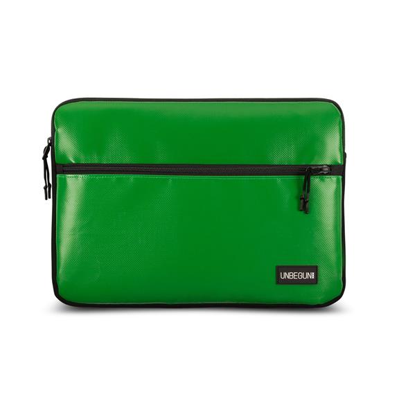 Laptop Case With Front Compartment - Green 1