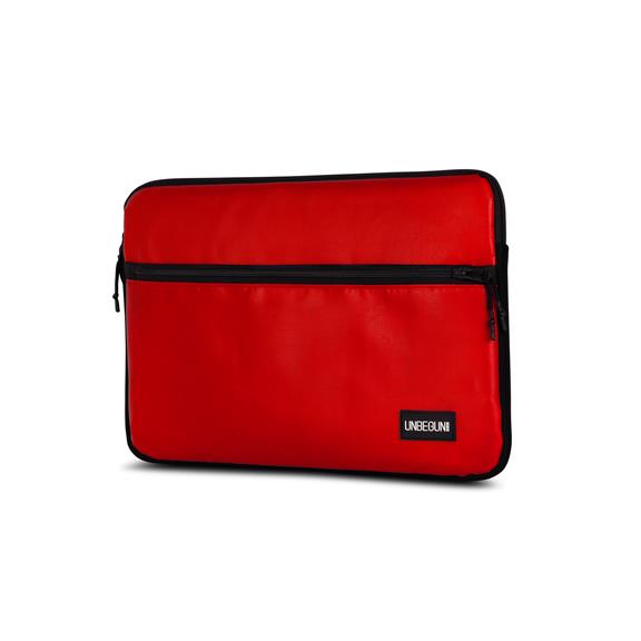 Laptop Sleeve With Front Pocket Red 4