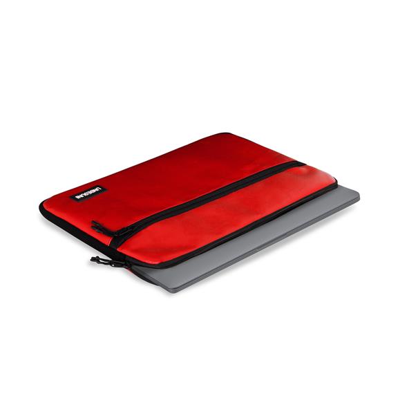 Laptop Sleeve With Front Pocket Red 5