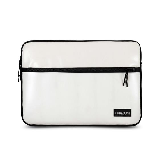 Laptop Case With Front Compartment - White 1
