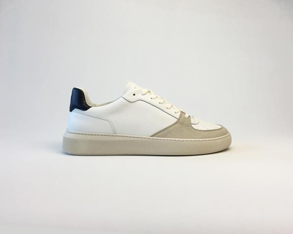 Duurzame Sneaker 'Eden' - Wit Navy 1
