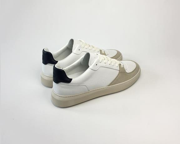 Sustainable Sneaker 'Eden' - White Navy 3
